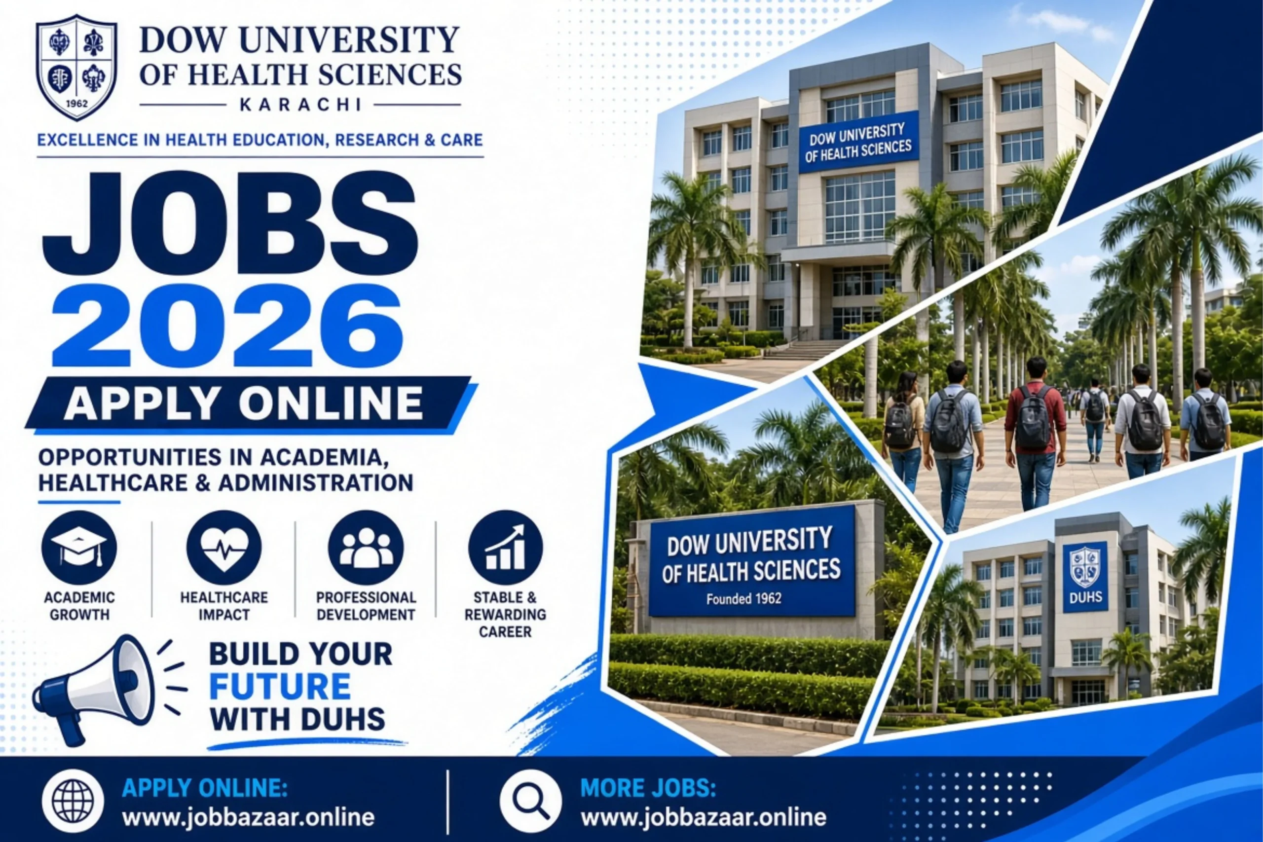Dow University of Health Sciences Jobs